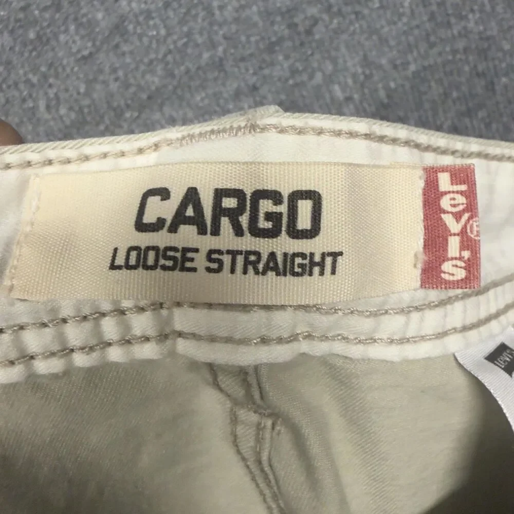 Levi's Cargo Pants Men 38x32 Loose Straight Relaxed Utility Baggy Wide Leg Y2K